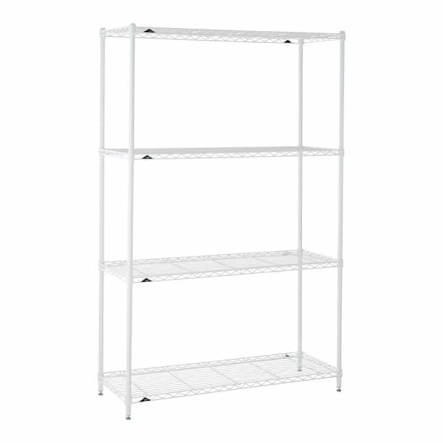 InterMetro White 4Shelf Starter Unit Horderly