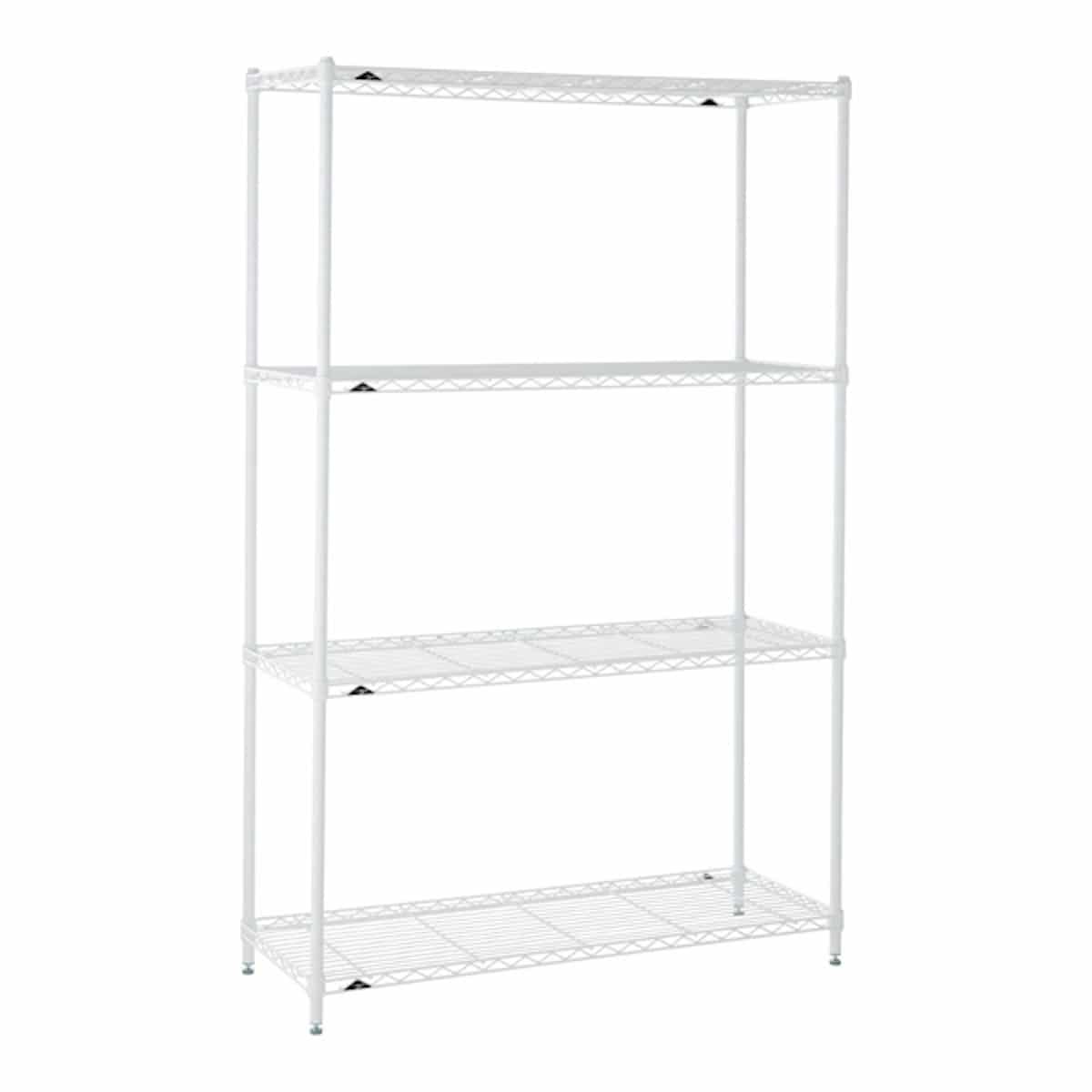 InterMetro Black 4-Shelf Starter Unit