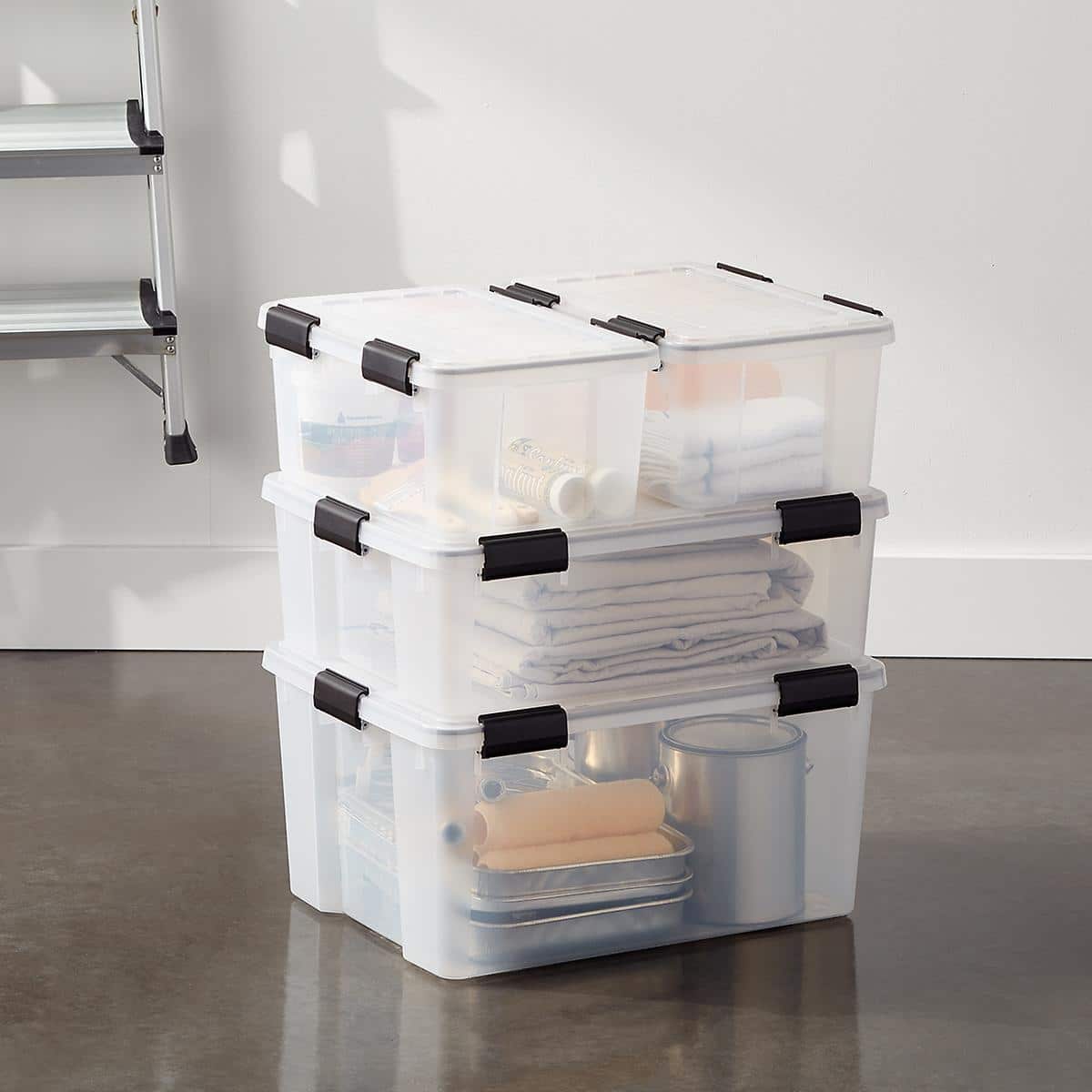 Clear Weathertight Totes – Horderly