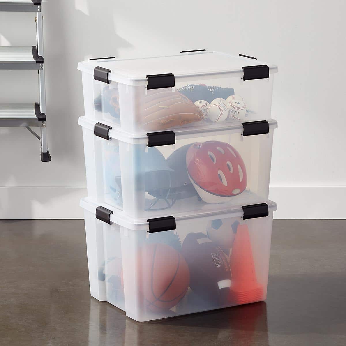 Clear Weathertight Totes – Horderly