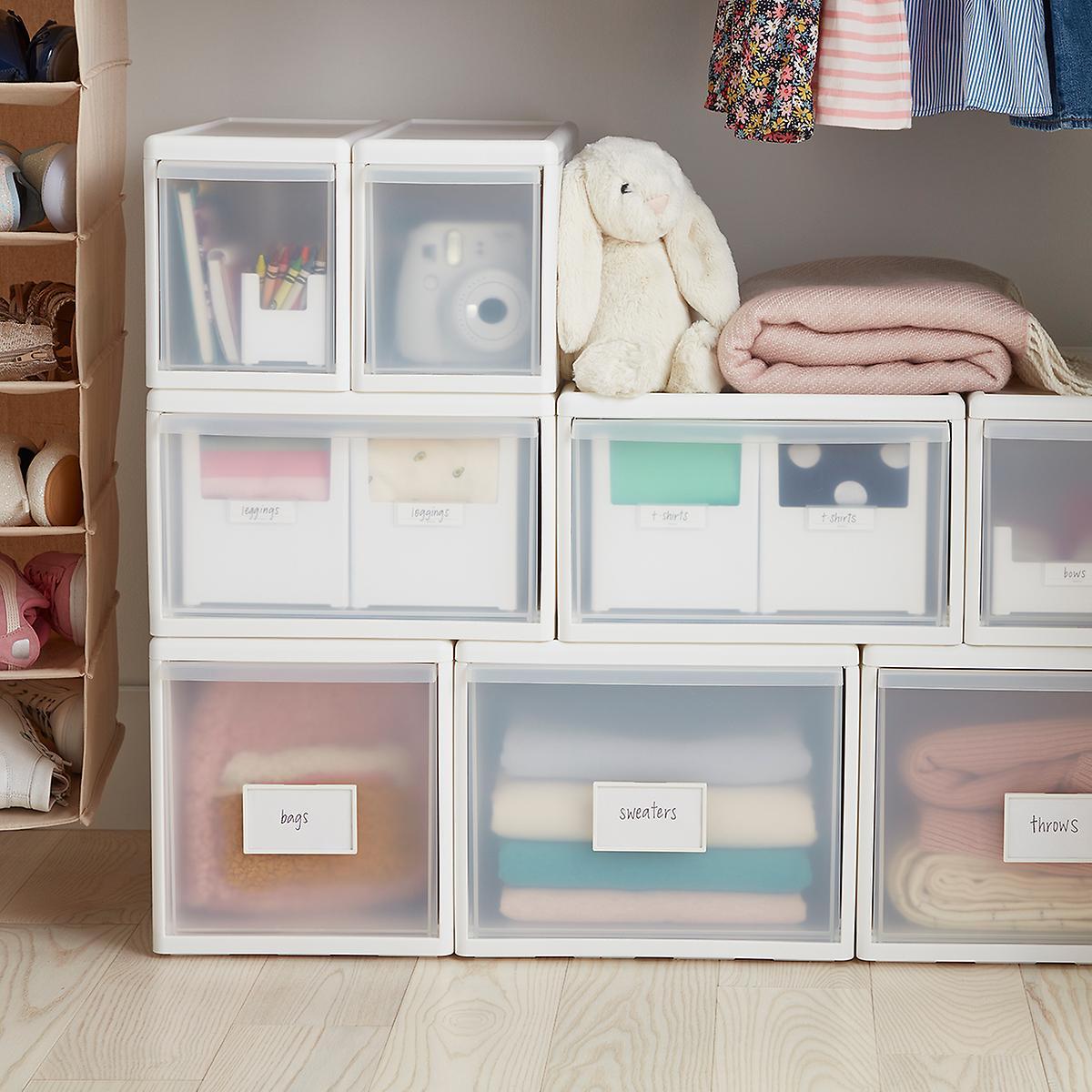 Plastic Bins for Modular Drawers - Drawer Organizer Bins