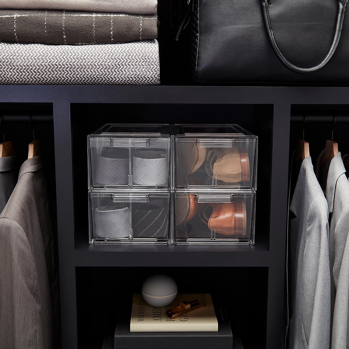 Clear Stackable Sweater Drawer – Horderly