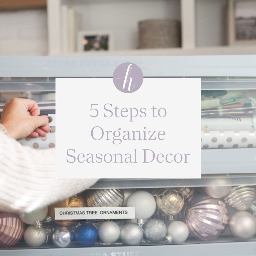 Storing Seasonal Decor: Simplify Your Holiday Preparations