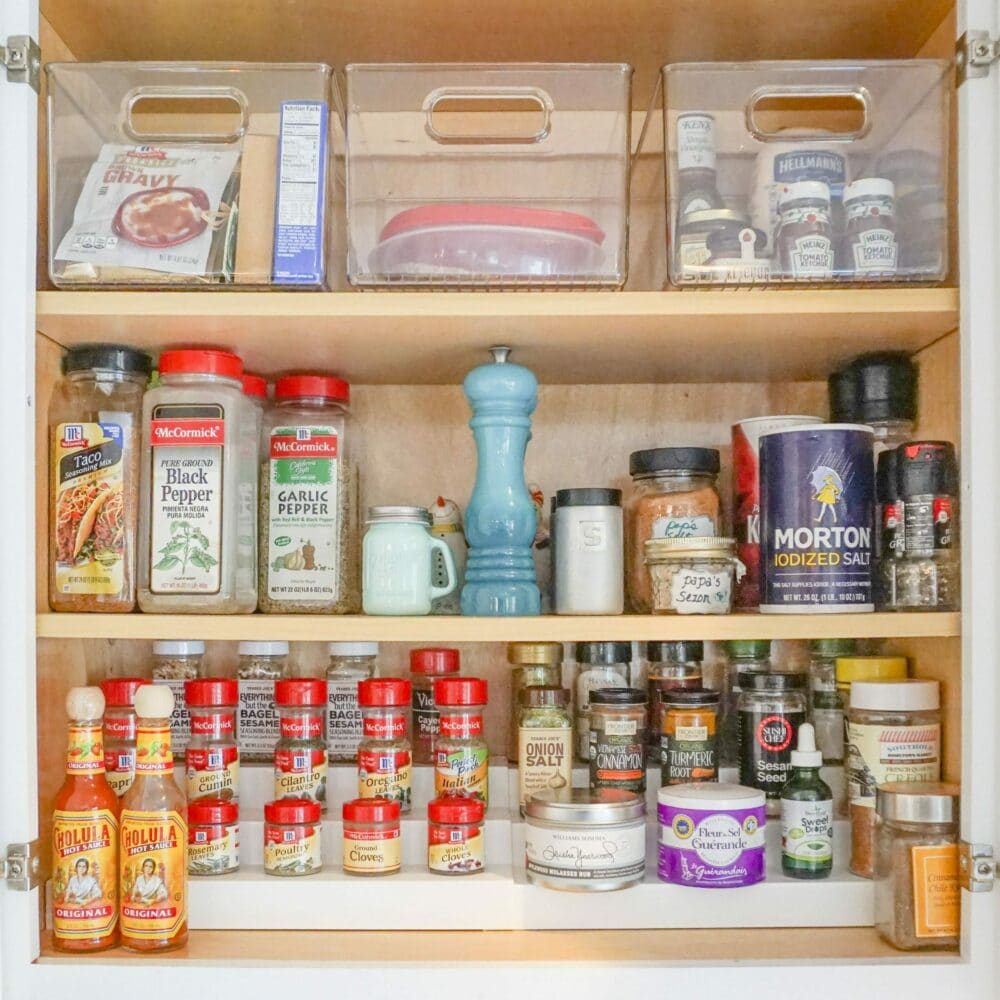 Spice Drawer Organization (Takes Only 1 Hour) - Darling Down South