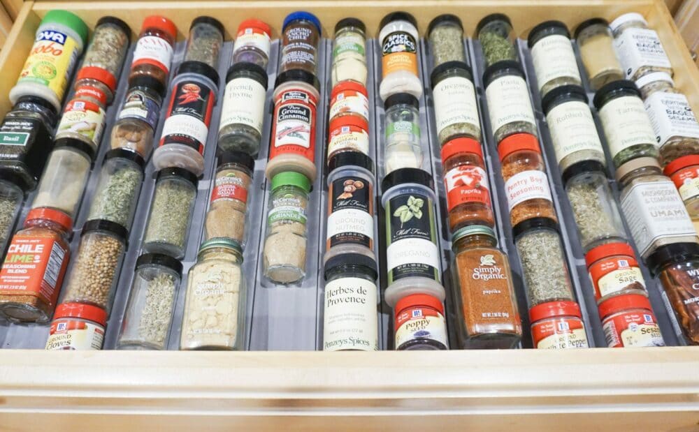 Spice Drawer Organization (Takes Only 1 Hour) - Darling Down South