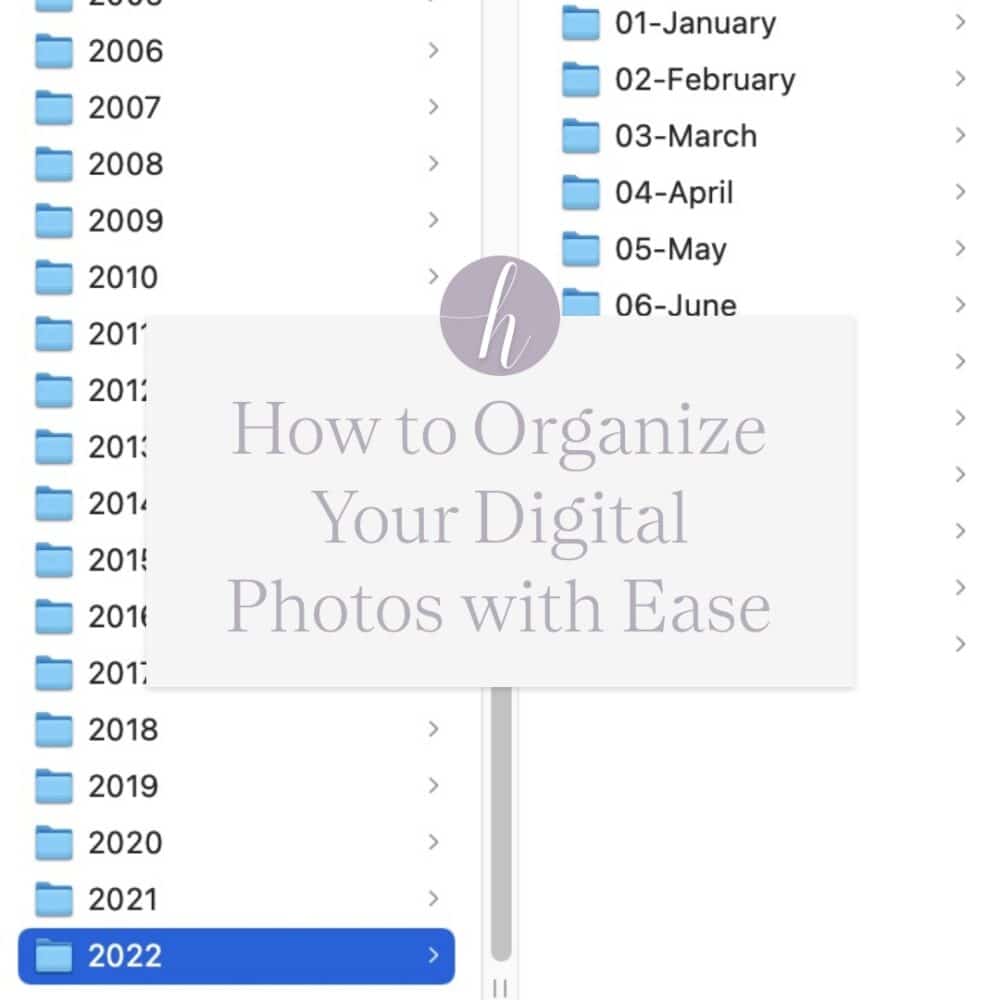 Digital Photo Organizer