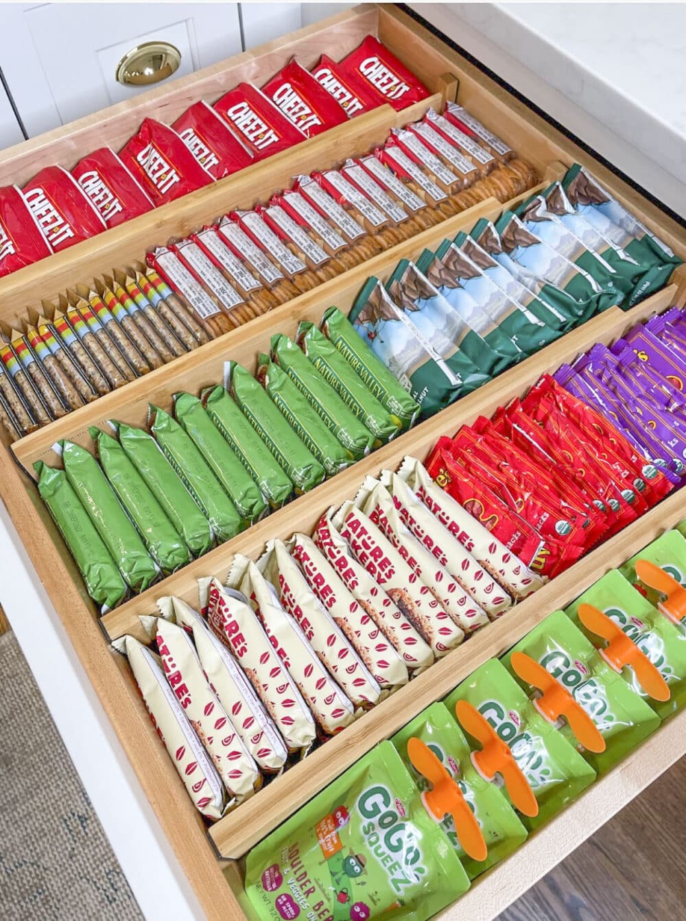 How to Organize a Snack Drawer