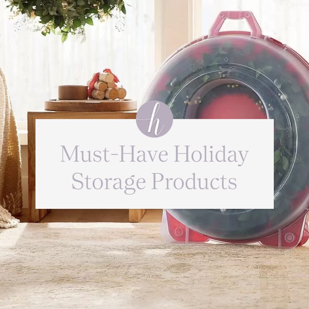 My Favorite Holiday Storage Items