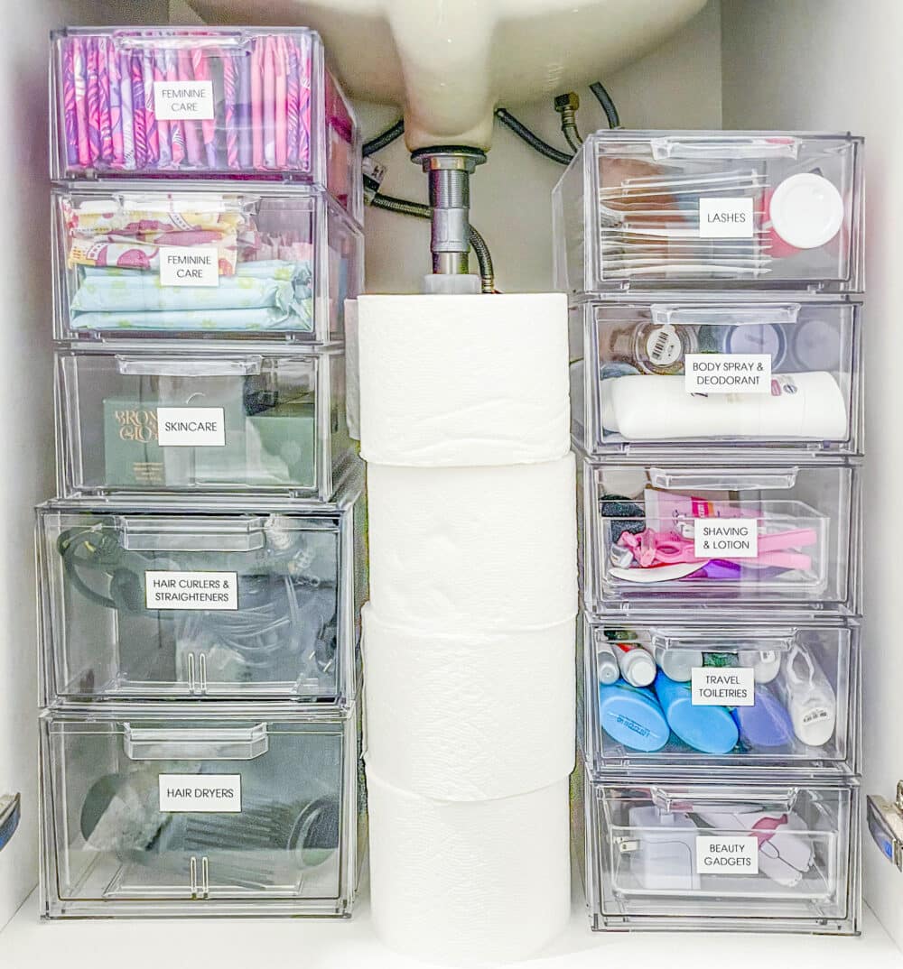 Organizing Under the Bathroom Sink — Delightful Order