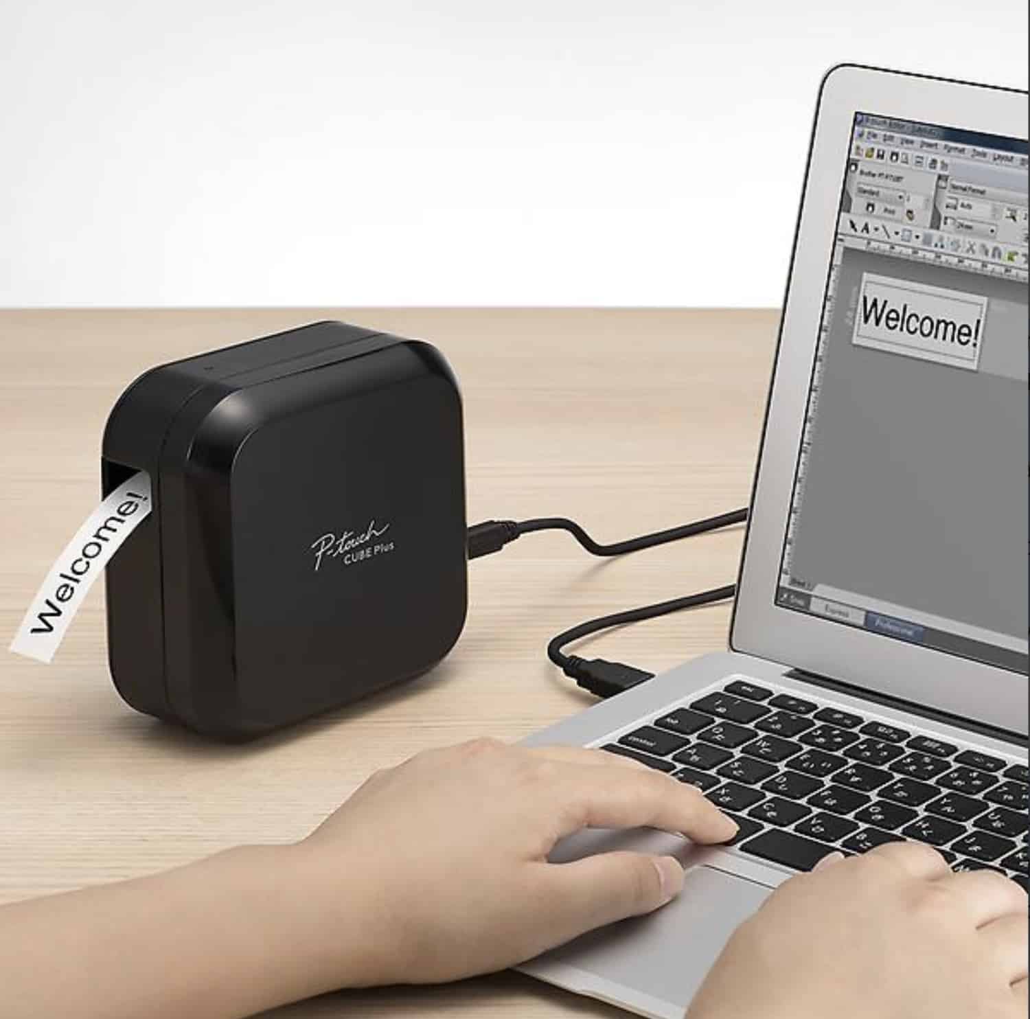 P-Touch Cube Plus Label Maker – Horderly