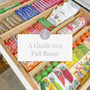 Guide To A Fall Reset - Horderly
